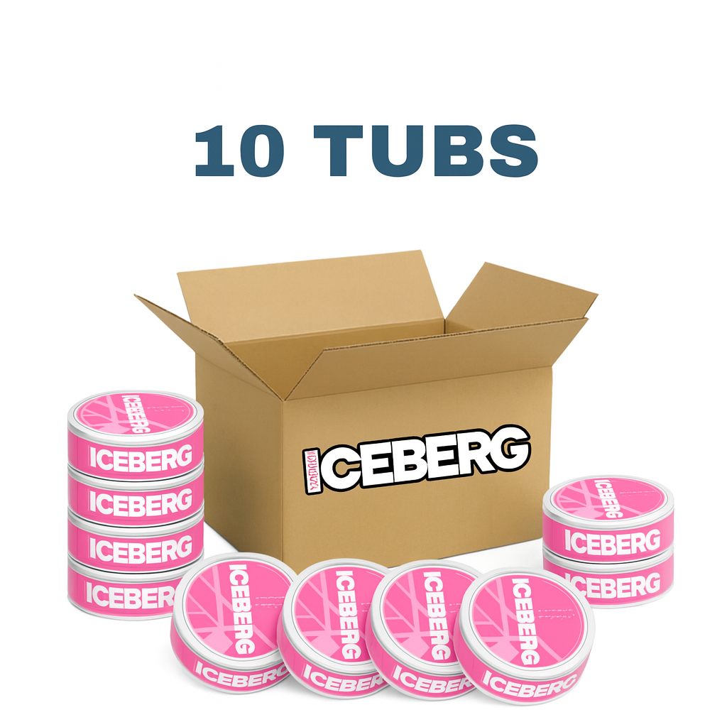 Bundle of 10: ICEBERG 20mg/g (discounted batch)