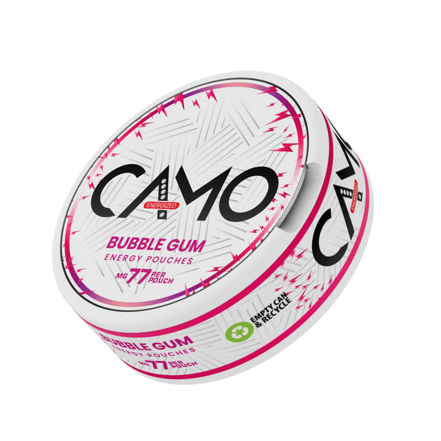 CAMO Bubblegum 77mg caffeine