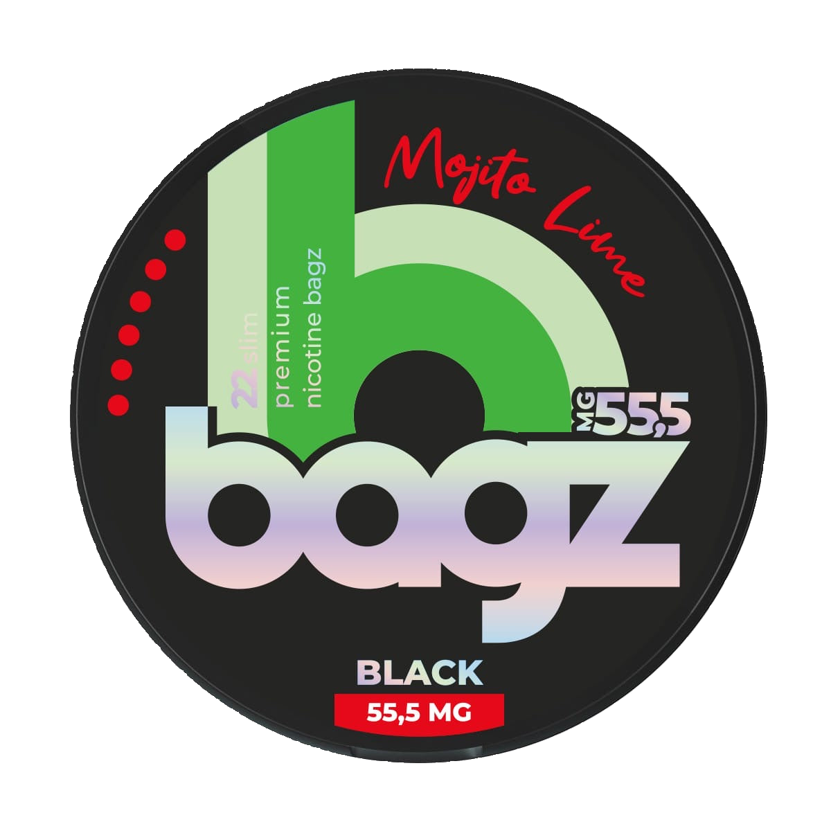 BAGZ Mojito Lime 55.5mg