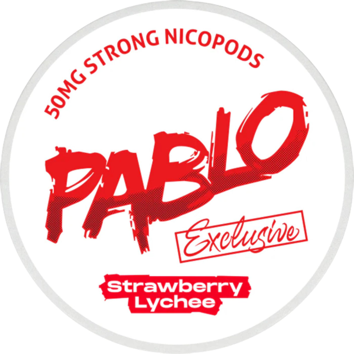 PABLO Exclusive Strawberry Lychee 50mg