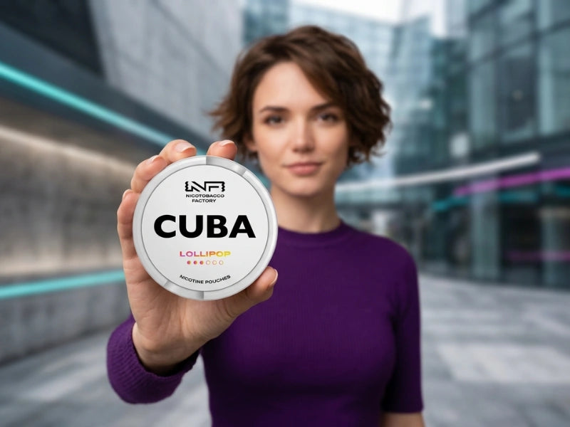 CUBA Whiteline Lollipop 10.2mg