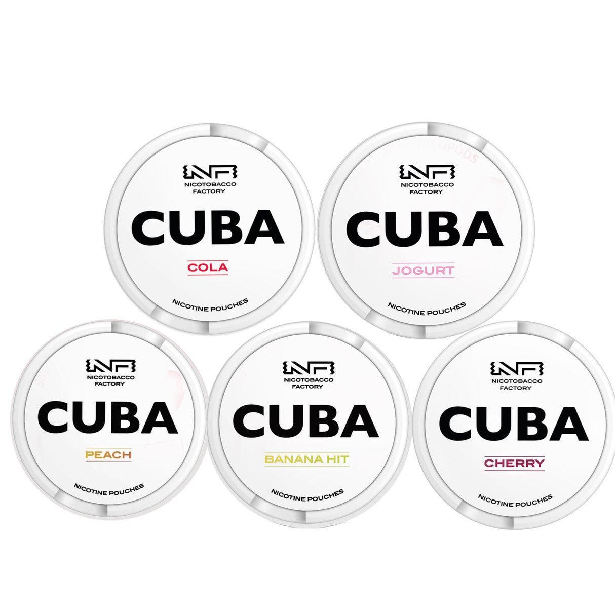 Bundle of 5: CUBA Whiteline 16mg