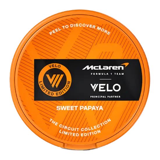 VELO McLaren Sweet Papaya 8mg