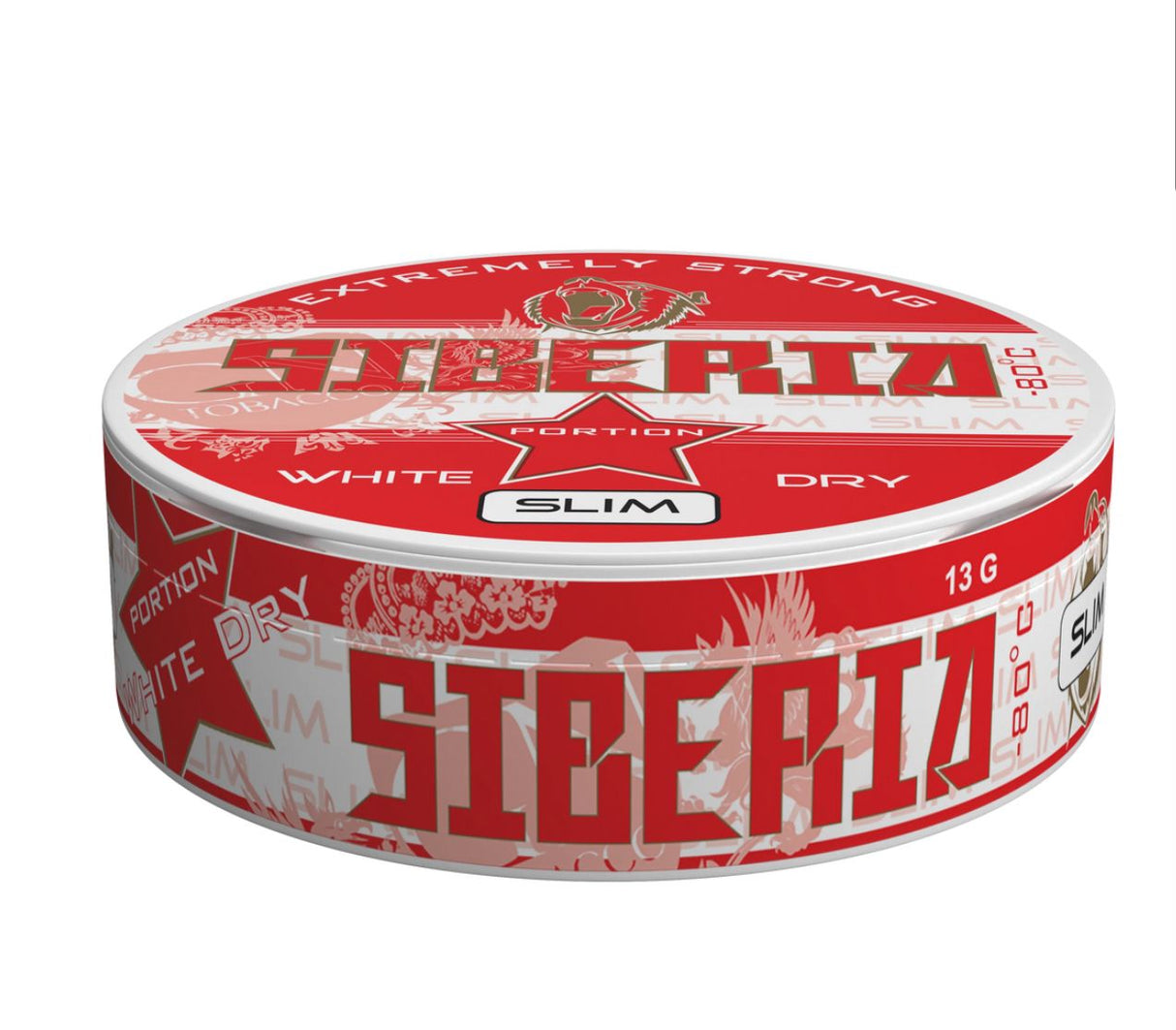 SIBERIA Red 80 Degrees White Dry Portion tight
