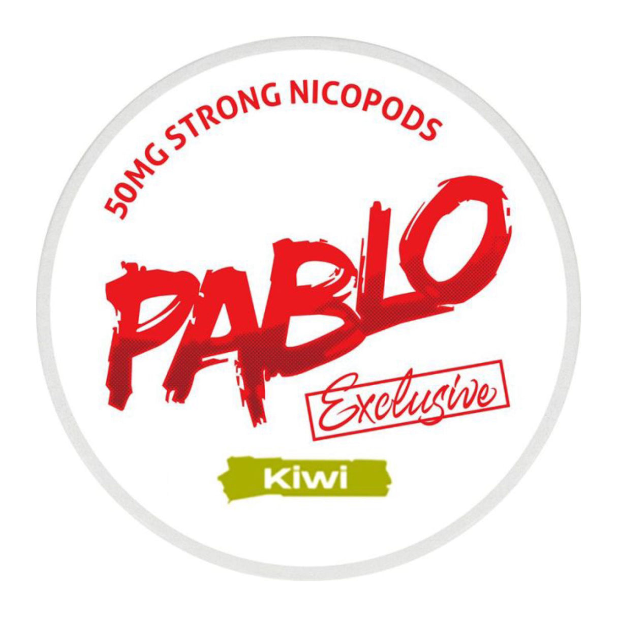 Buy PABLO Exclusive Kiwi 50mg nicotine pouches