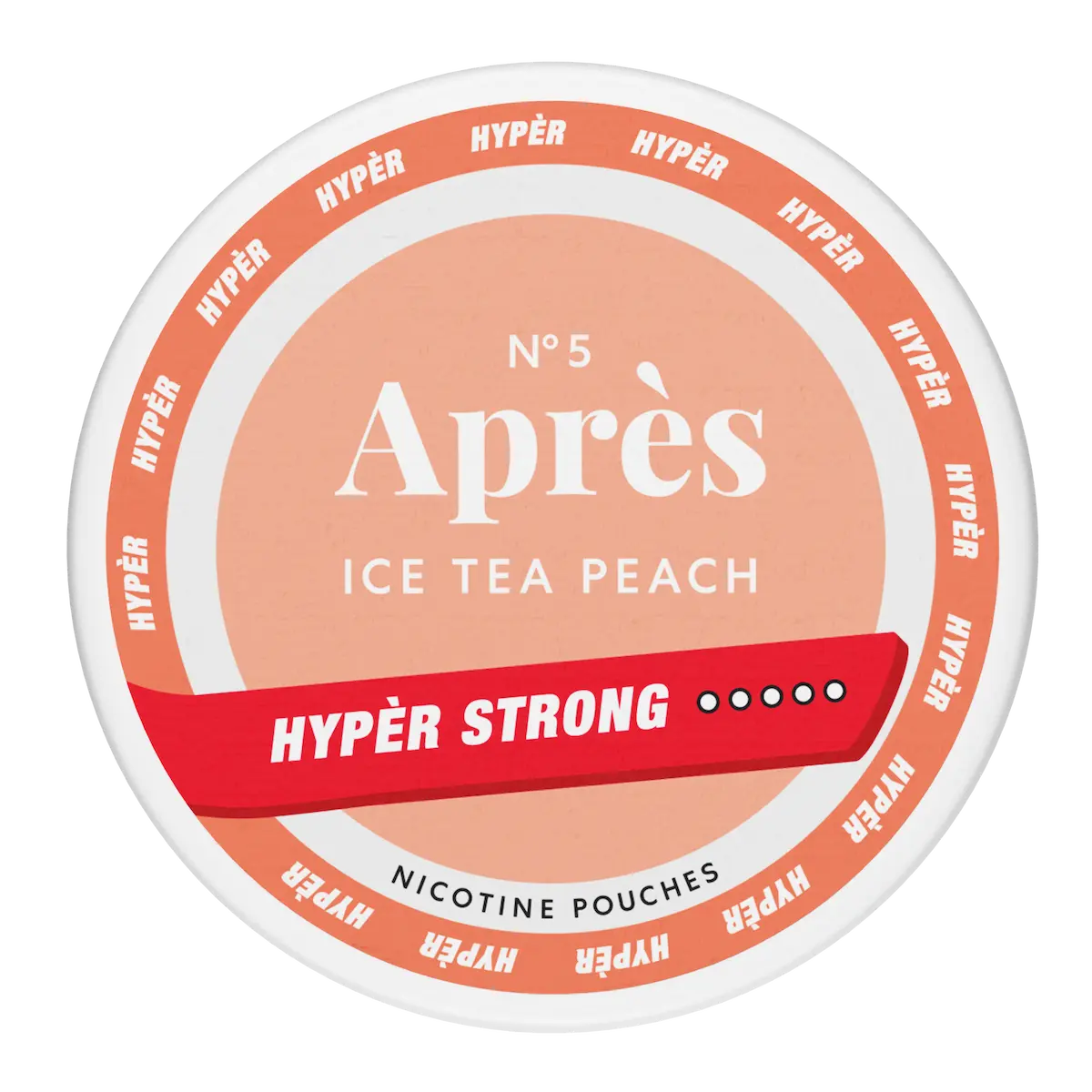 APRES Ice Tea Peach Hyper Strong 11mg nicotine pouches