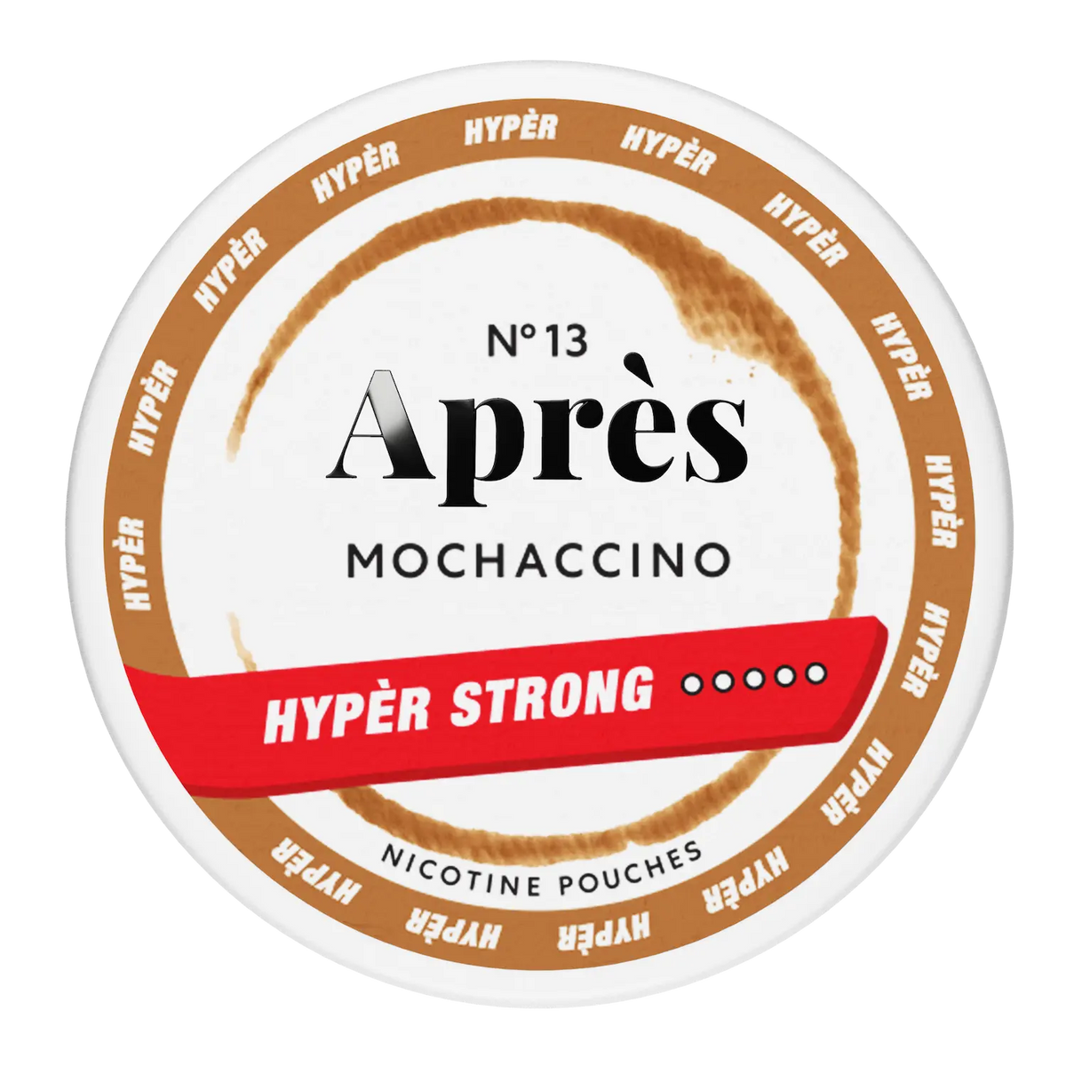 APRES Mochaccino Hyper Strong 11mg Nicotine Pouches