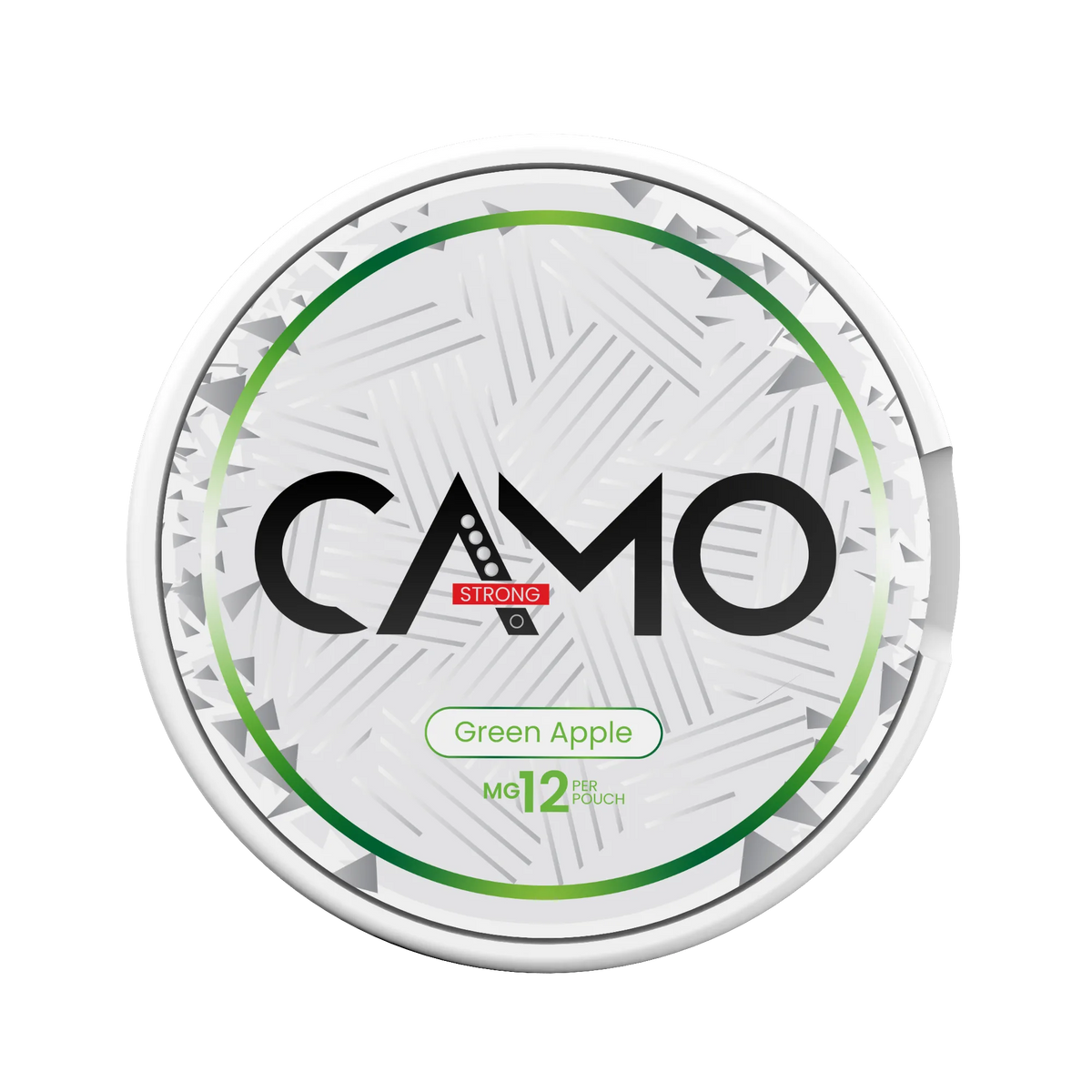 CAMO Green Apple 12mg nicotine pouches