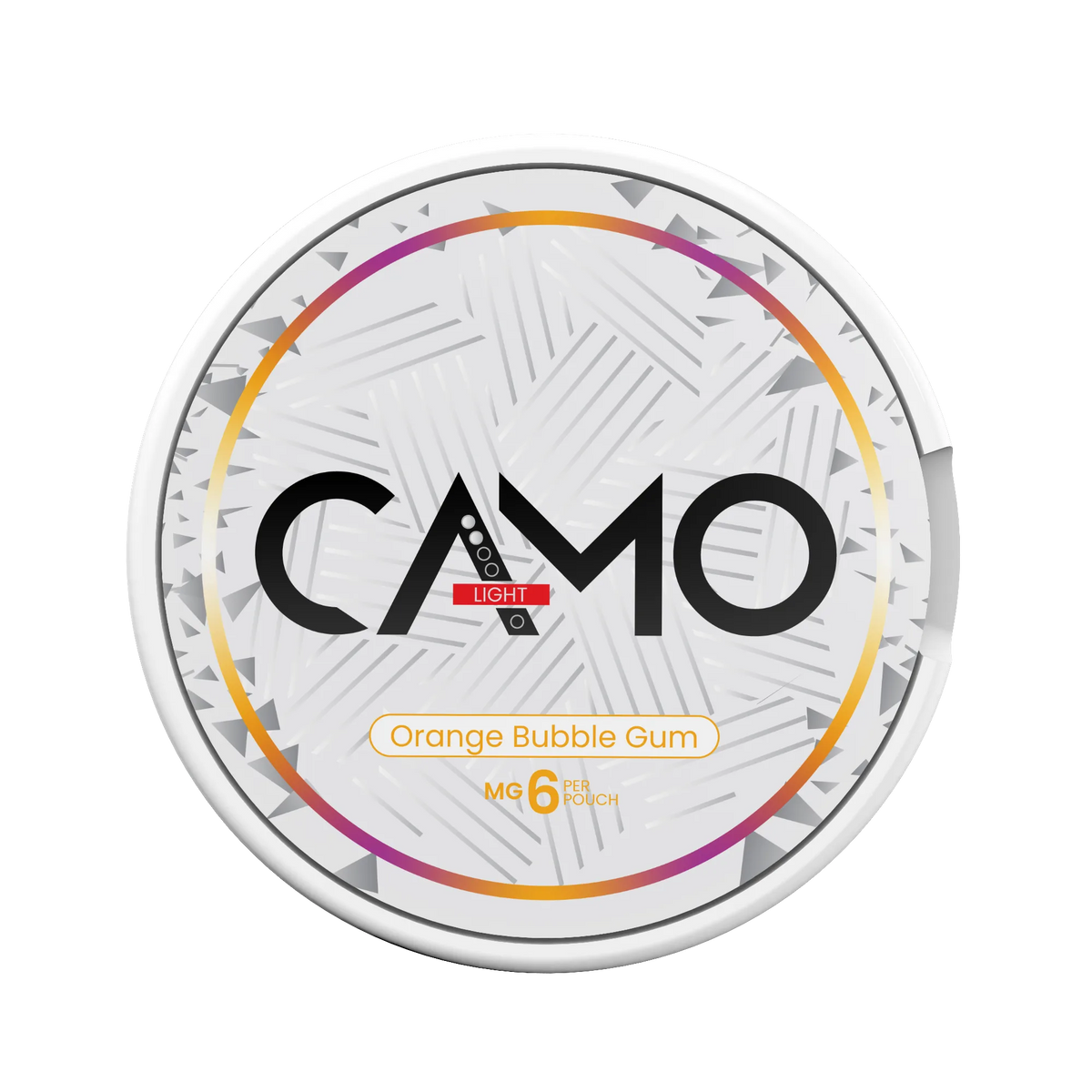 CAMO Orange Bubblegum 6mg nicotine pouches