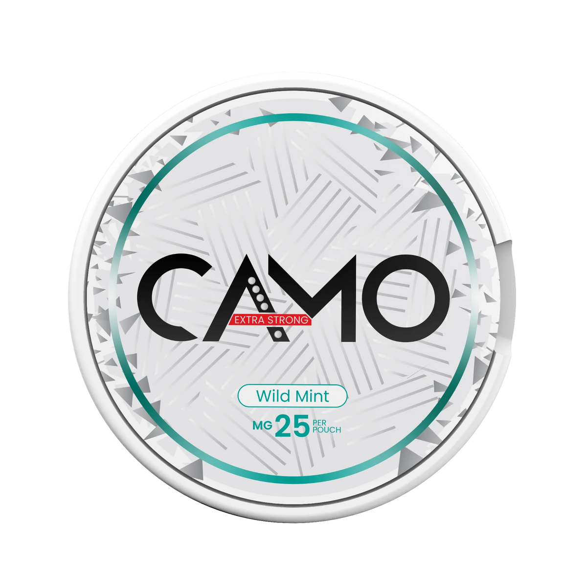 CAMO Wild Mint 25mg nicotine pouches