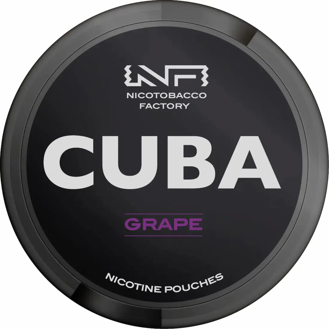 CUBA Blackline Grape 43mg nicotine pouches sweet grape flavour UK