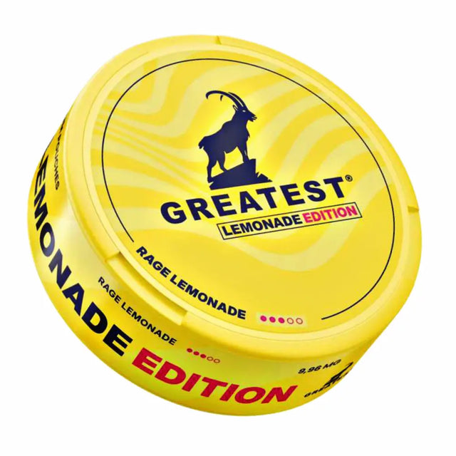GREATEST Lemonade 10mg nicotine pouches UK citrus flavour £1.99