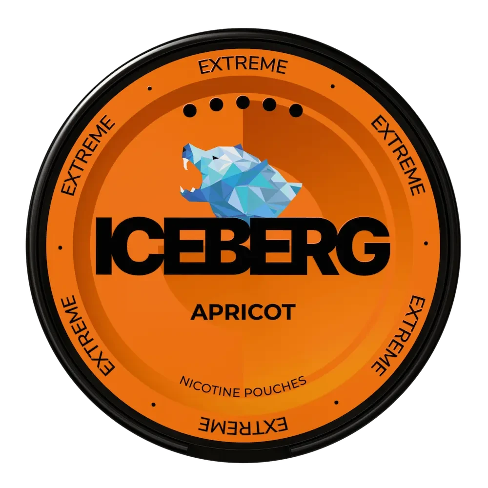 ICEBERG Apricot 50mg nicotine pouches