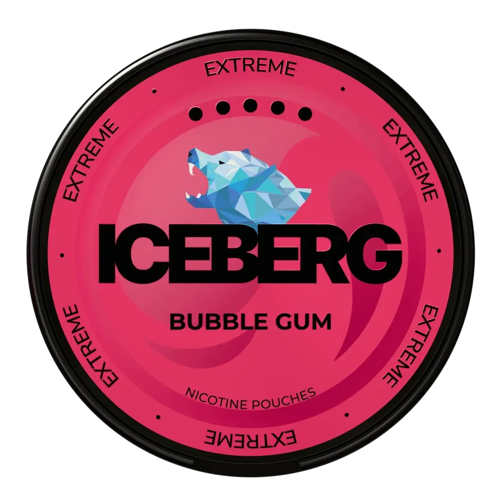 ICEBERG Bubble Gum 50mg nicotine pouches