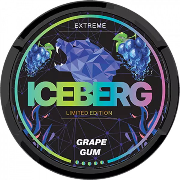 ICEBERG Grape Gum 50mg