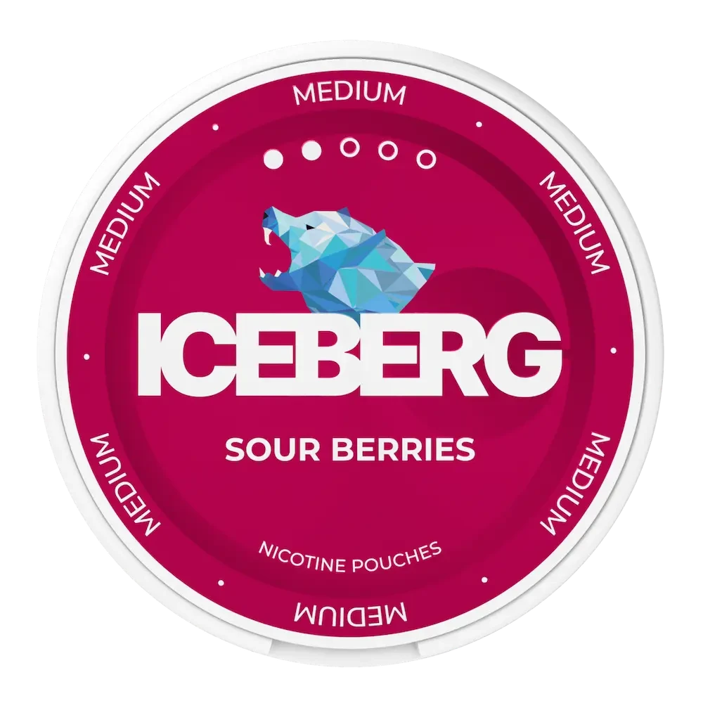 ICEBERG Sour Berries 20mg nicotine pouches