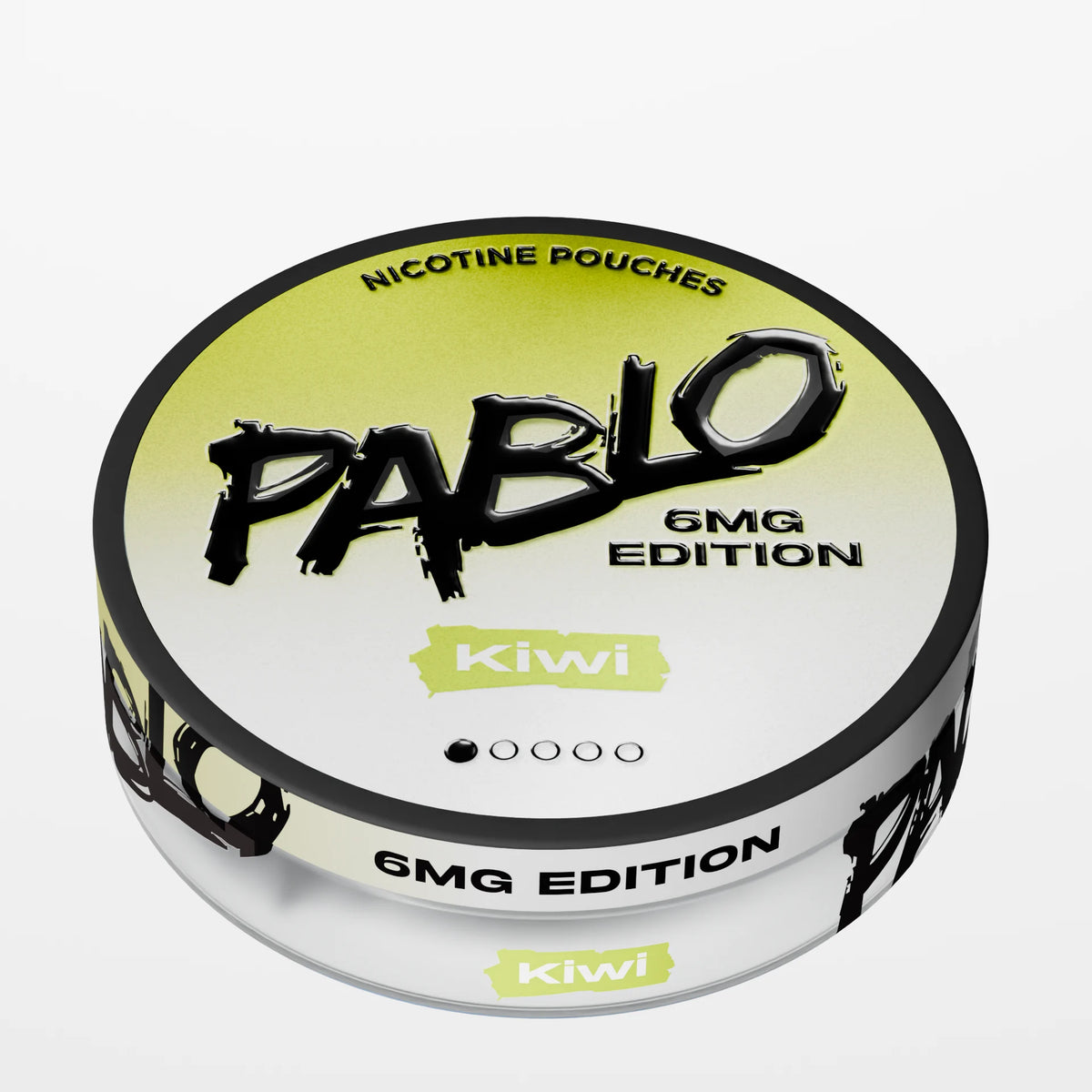 PABLO 6mg Edition Kiwi light strength nicotine pouches, 6mg per pouch