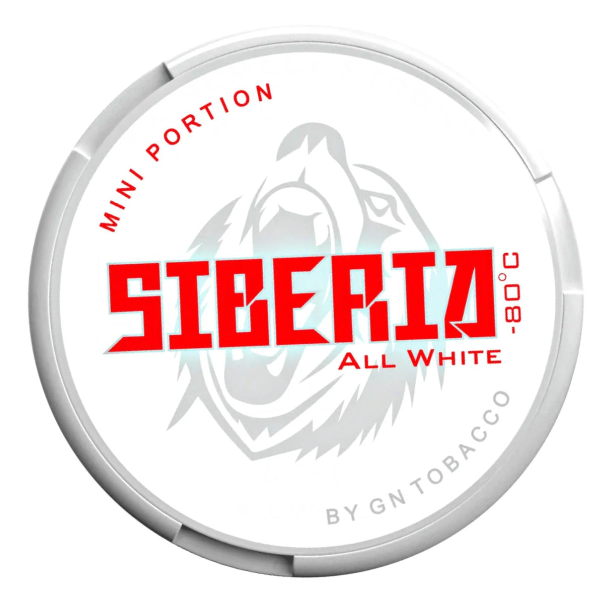 SIBERIA All White 33mg pouches