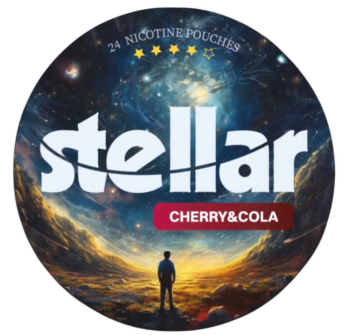 STELLAR Cherry Cola 30mg nicotine pouches
