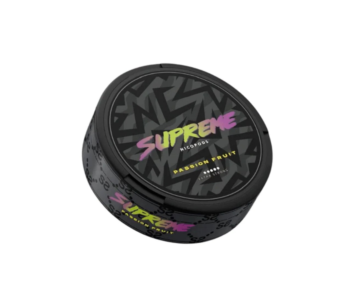 SUPREME Passion Fruit 100mg nicotine pouches