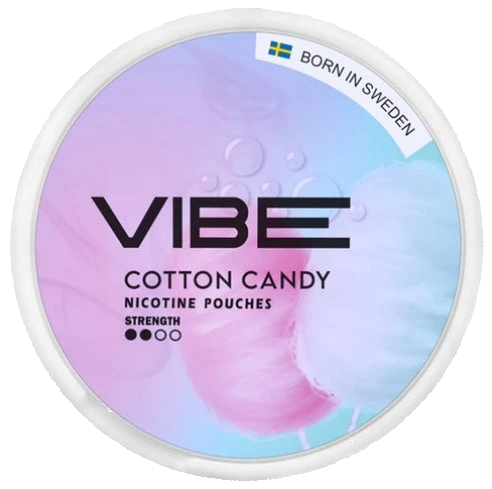 VIBE Cotton Candy 20mg nicotine pouches