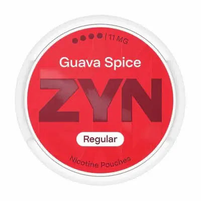 ZYN Guava Spice 11mg nicotine pouches with tropical guava flavour and Spice