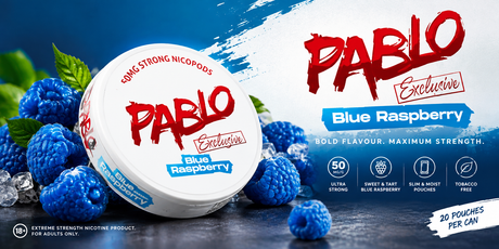 Pablo Blue Raspberry 50mg