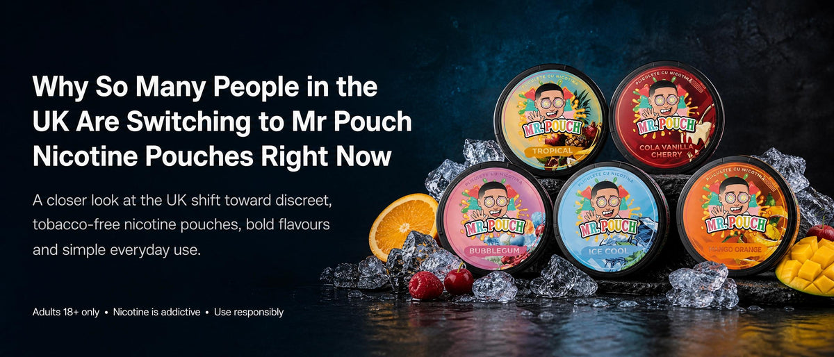 Why Are So Many People in the UK Buying Mr. Pouch Nicotine Pouches RIGHT NOW?