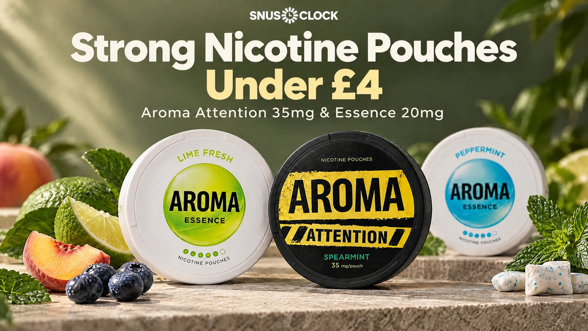 Strong Nicotine Pouches Under £4