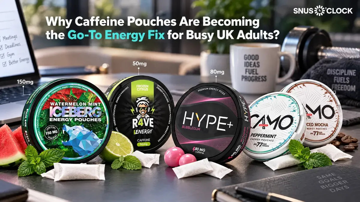 Why Caffeine Pouches Are Becoming the Go-To Energy Fix for Busy UK Adults?