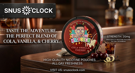 What to Know About Mr Pouch Cola Vanilla Cherry and Its 20mg Strength