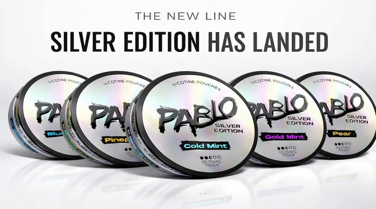 Pablo Silver Pablo Silver Edition Review UK 2026, New Range Explained - Snus O`Clock