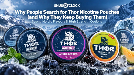 Why People Search for Thor Nicotine Pouches 