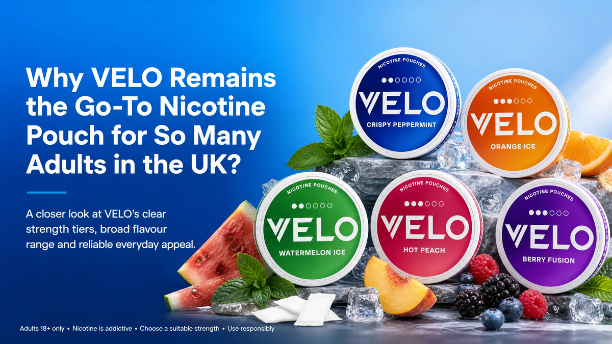 Why VELO Remains the Go-To Nicotine Pouch for So Many Adults in the UK?