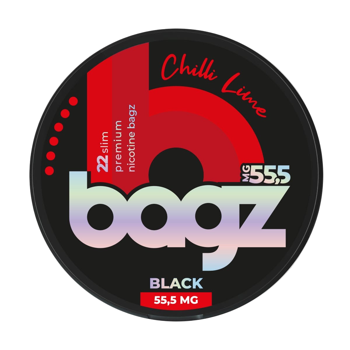 BAGZ Chili Lime 55.5mg