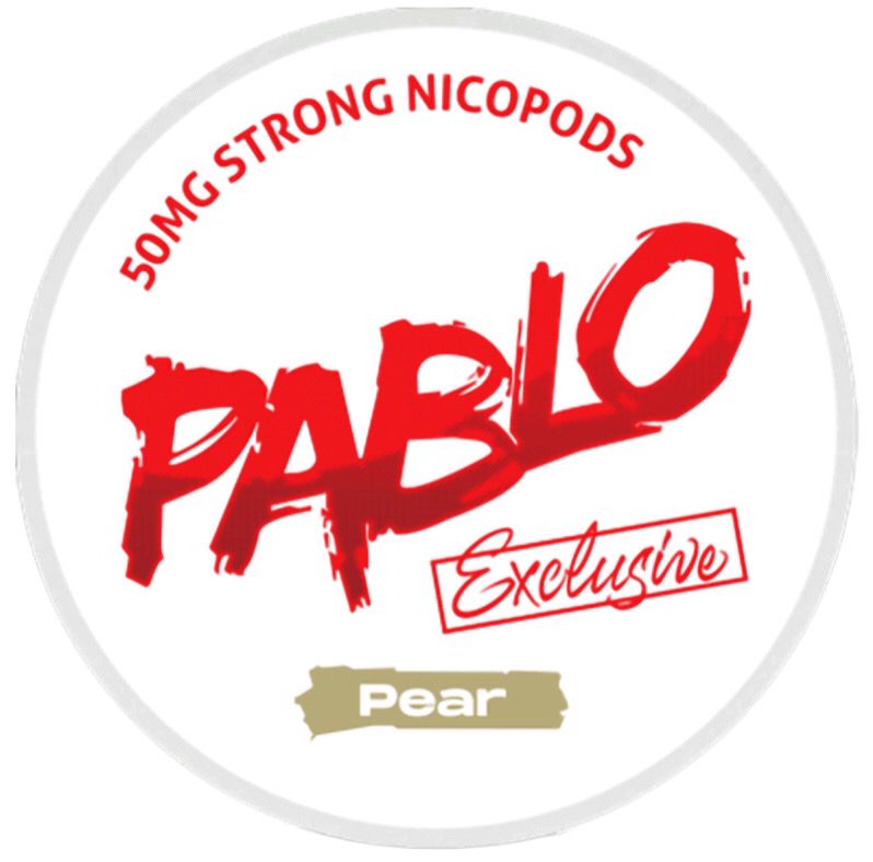 Buy PABLO Exclusive Pear 50mg nicotine pouches