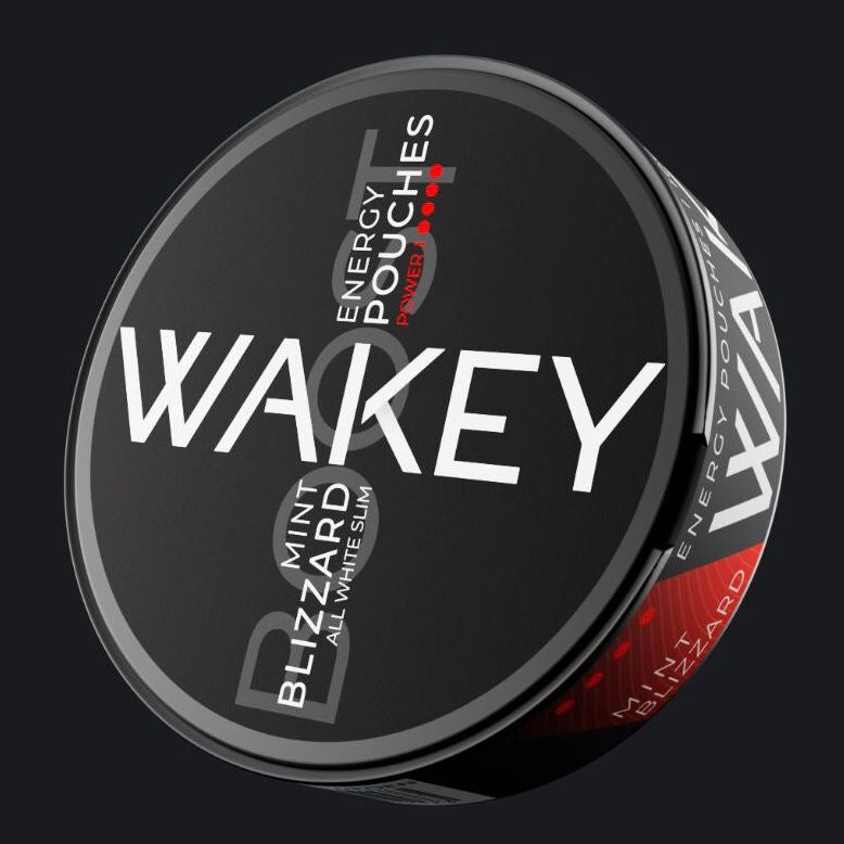 WAKEY caffeine Blizzard Mint 100mg (black)