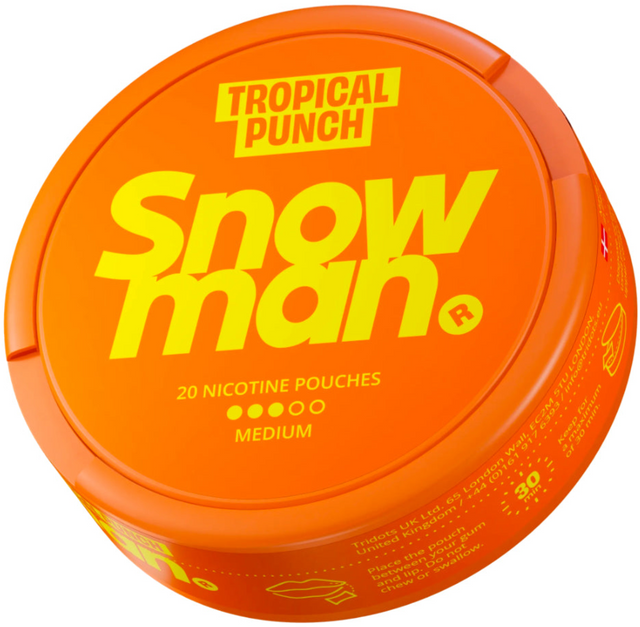 SNOWMAN Tropical Punch 9mg