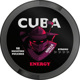 Buy CUBA NINJA Energy 30mg Nicotine Pouches