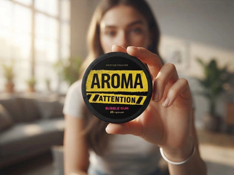 AROMA Attention Bubble Gum 35mg