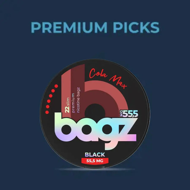 BAGZ Cola Max 55.5mg Premium Picks