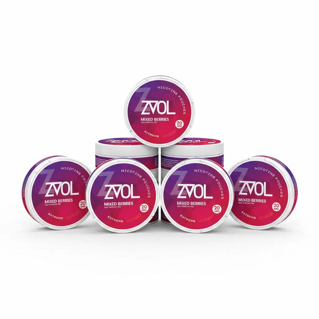 Bundle of 10: Zvol Mixed Berries 20mg