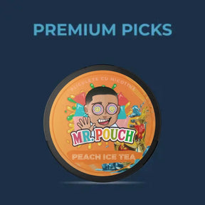 Buy MR. POUCH Peach Ice Tea 20mg Nicotine Pouches