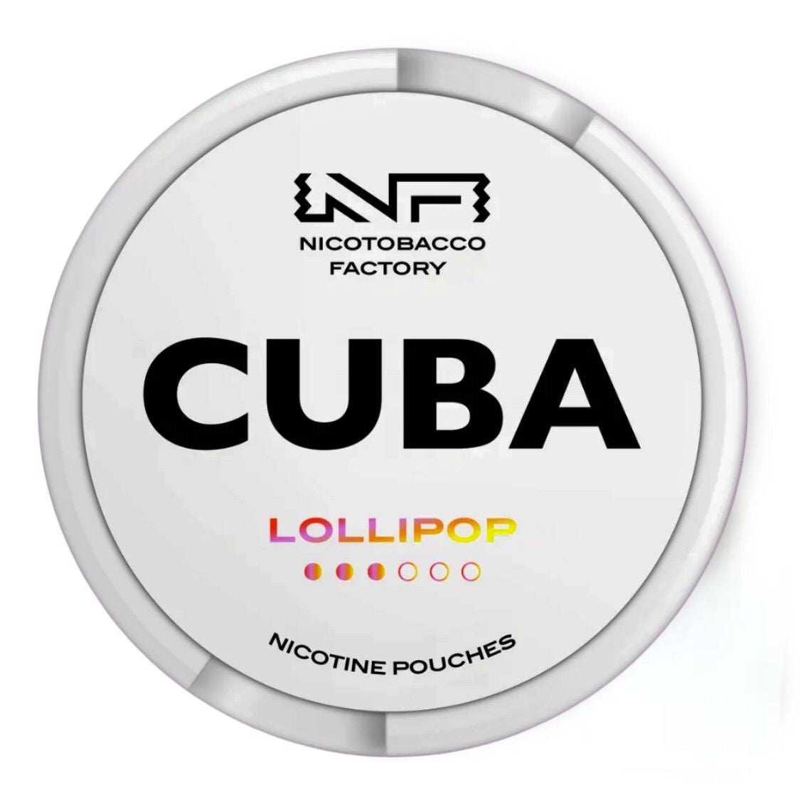 CUBA Whiteline Lollipop 10.2mg