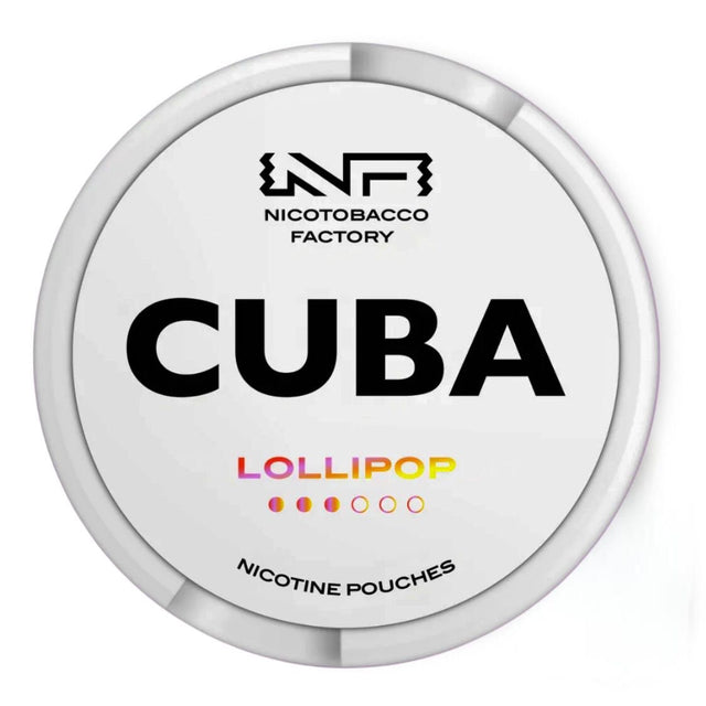 CUBA WHITELINE Lollipop 10.2mg
