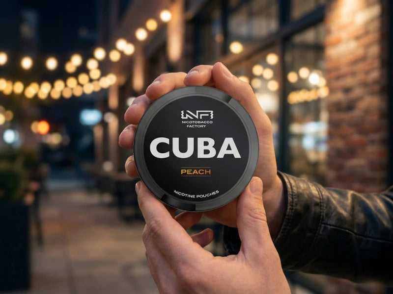 CUBA BLACKLINE Peach 43mg