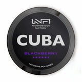 CUBA Blackline Blackberry 43mg nicotine pouches blackberry flavour UK