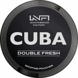 CUBA Blackline Double Fresh 43mg nicotine pouches fresh mint flavour UK