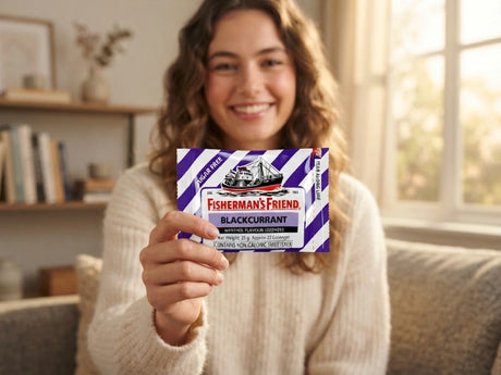 FISHERMAN’S FRIEND Blackcurrant Menthol Lozenges