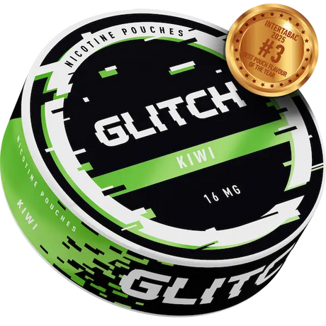 GLITCH Kiwi 16mg nicotine pouches UK